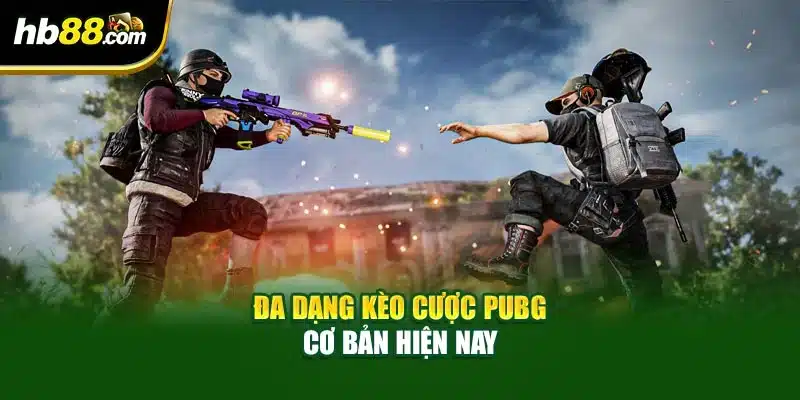 PUBG Khẳng Định Vị Thế Huyền Thoại Trong Esport HB88 4 Đa dạng kèo cược PUBG cơ bản hiện nay