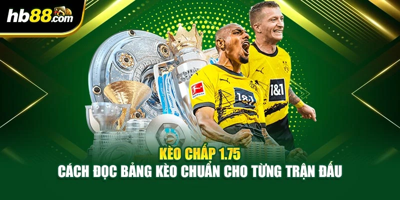 Kèo Chấp 1.75 – Cách Đọc Bảng Kèo Chuẩn Cho Từng Trận Đấu 1 Kèo Chấp 1.75 – Cách Đọc Bảng Kèo Chuẩn Cho Từng Trận Đấu