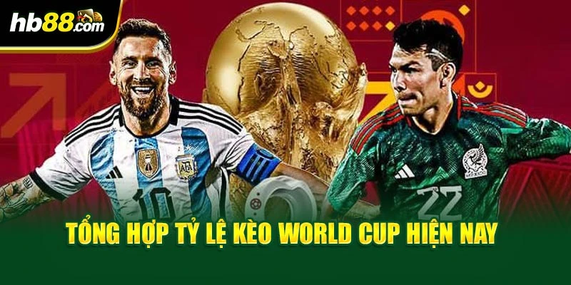 Tổng hợp tỷ lệ kèo world cup hiện nay